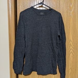 Monochromatic Gray Long-Sleeve Weekend Tee